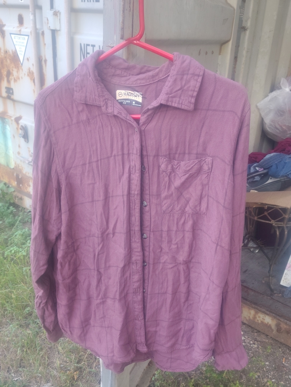 Magellan Outdoors Casual Button-Down Shirt